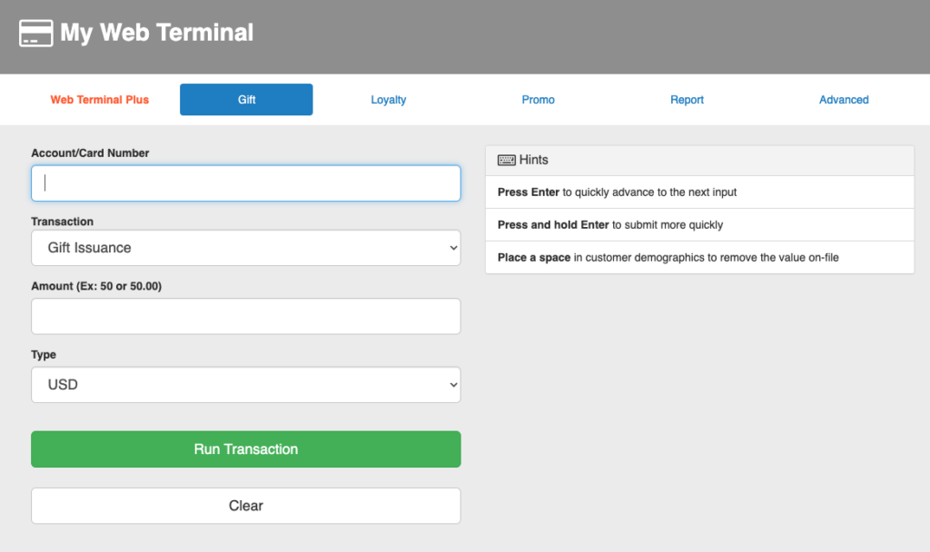 MyWebTerminal